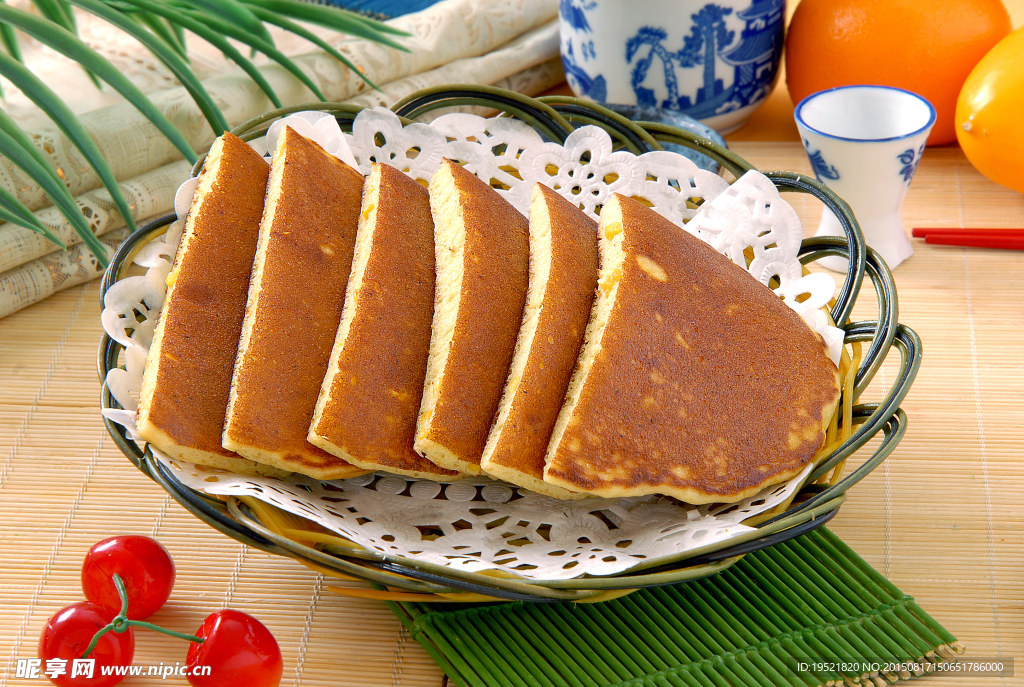 奶香玉米饼