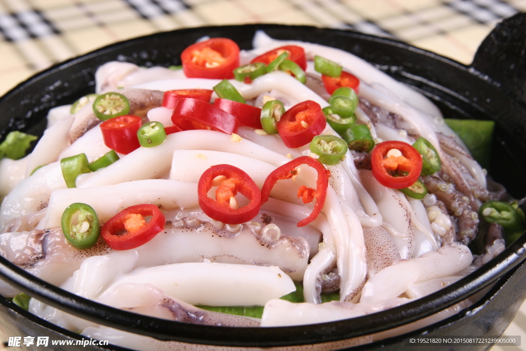 干锅鱿鱼头