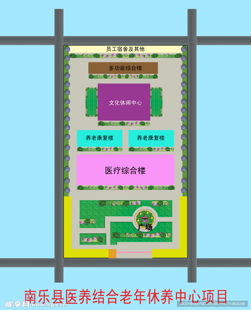 疗养所效果图