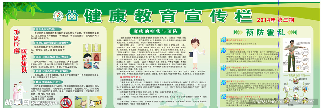 健康教育宣传栏