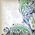 矢量花纹
