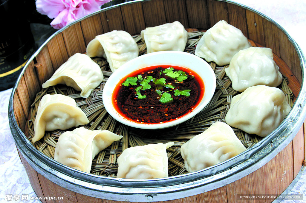 鲜肉蒸饺