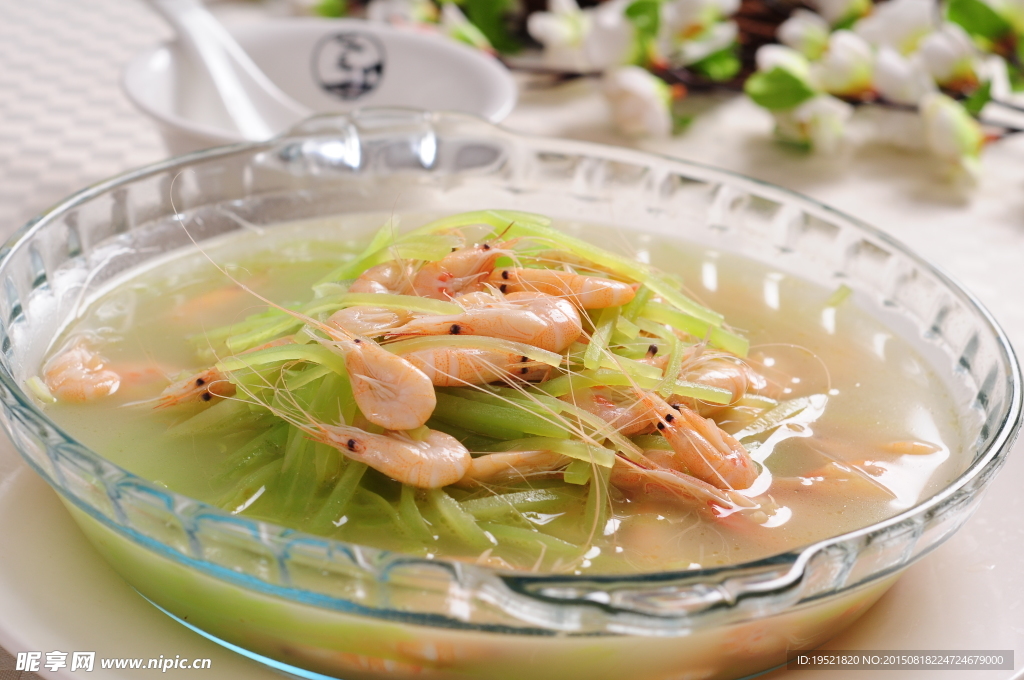 菜烩白米虾
