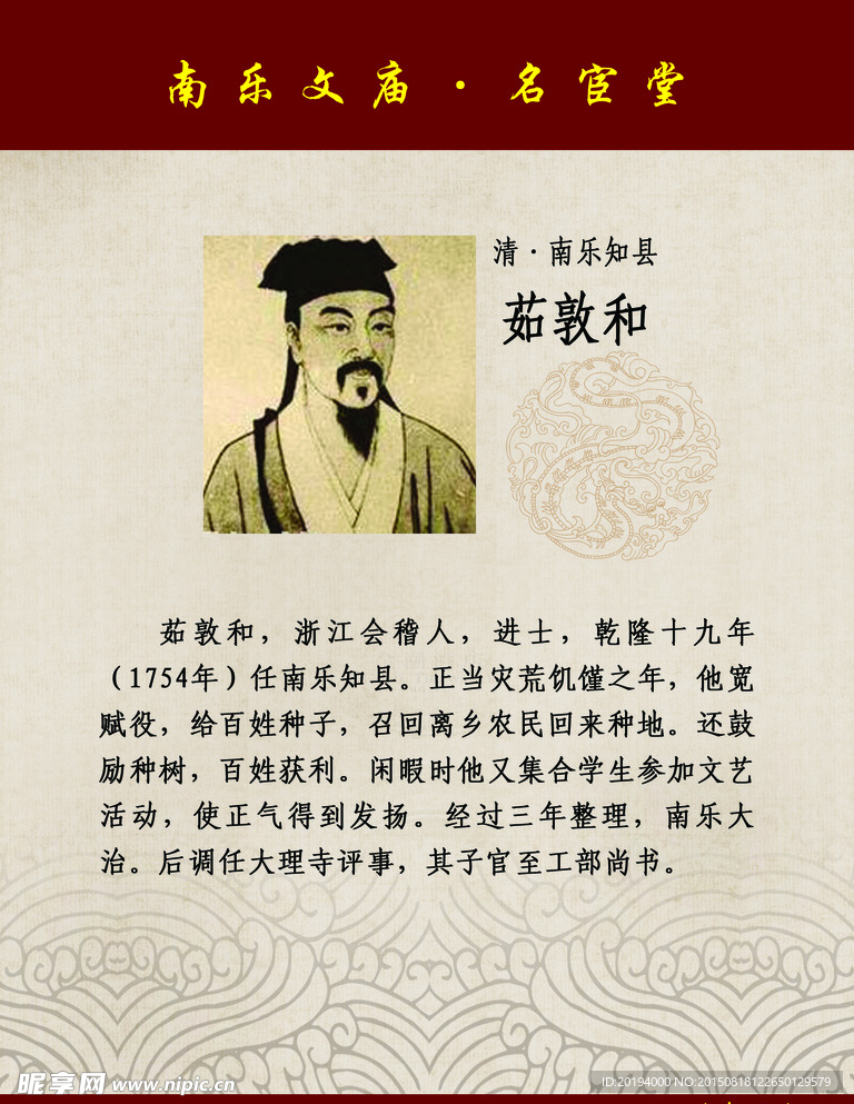 古代名人简介