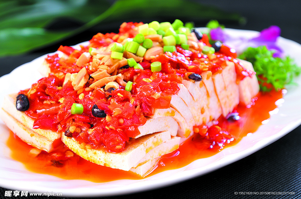 剁椒千叶豆腐
