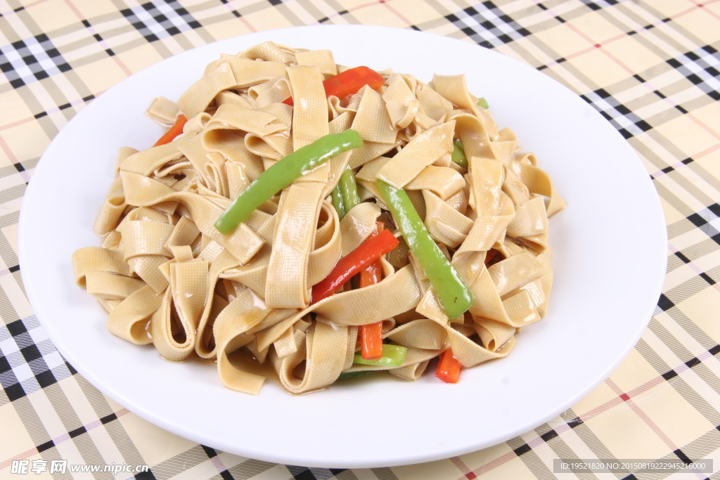 尖椒干豆腐