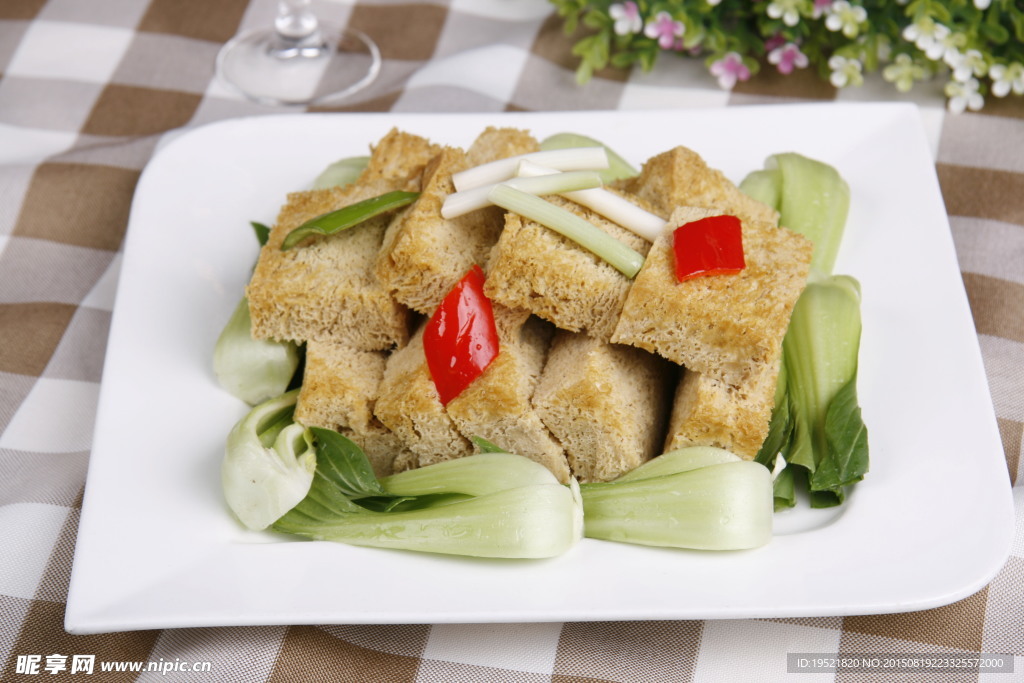 红烧冻豆腐