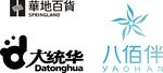 八佰伴华地百货大统华标识