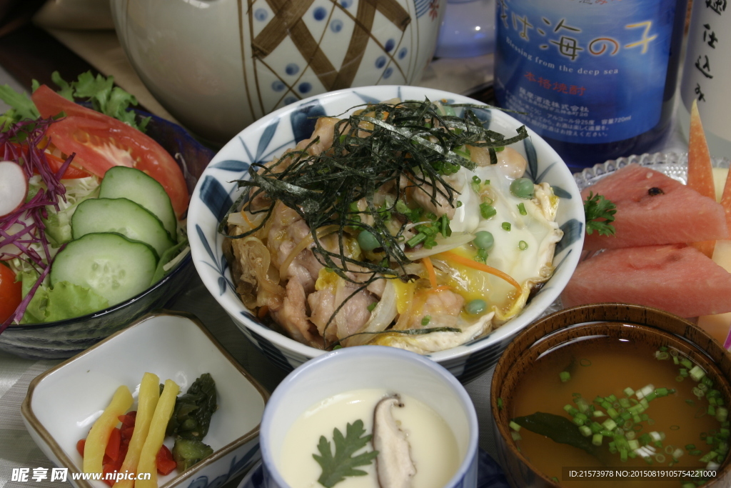 鸡肉盖饭