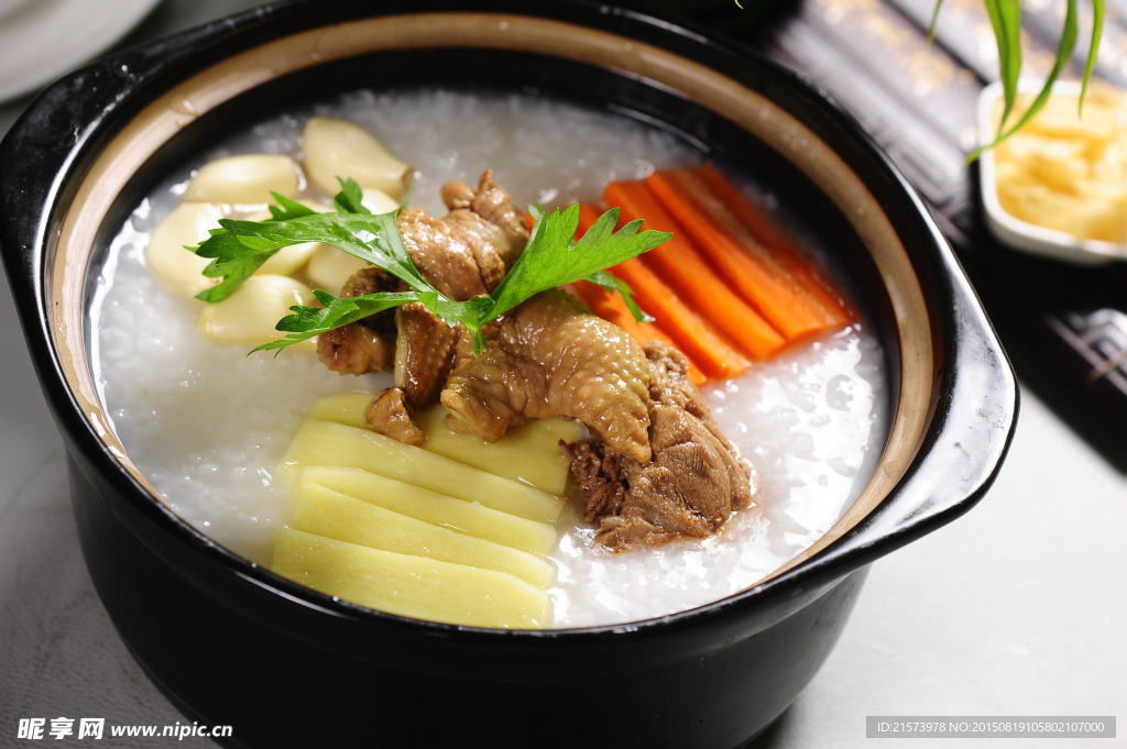一品鸡肉粥