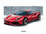 法拉利488GTB