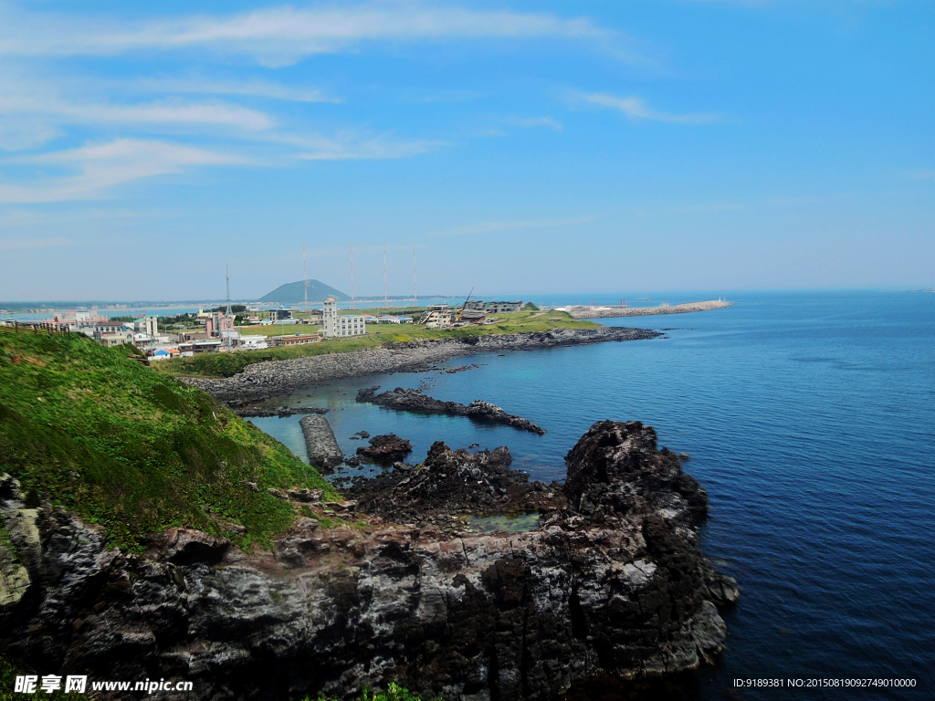 韩国济州岛海边