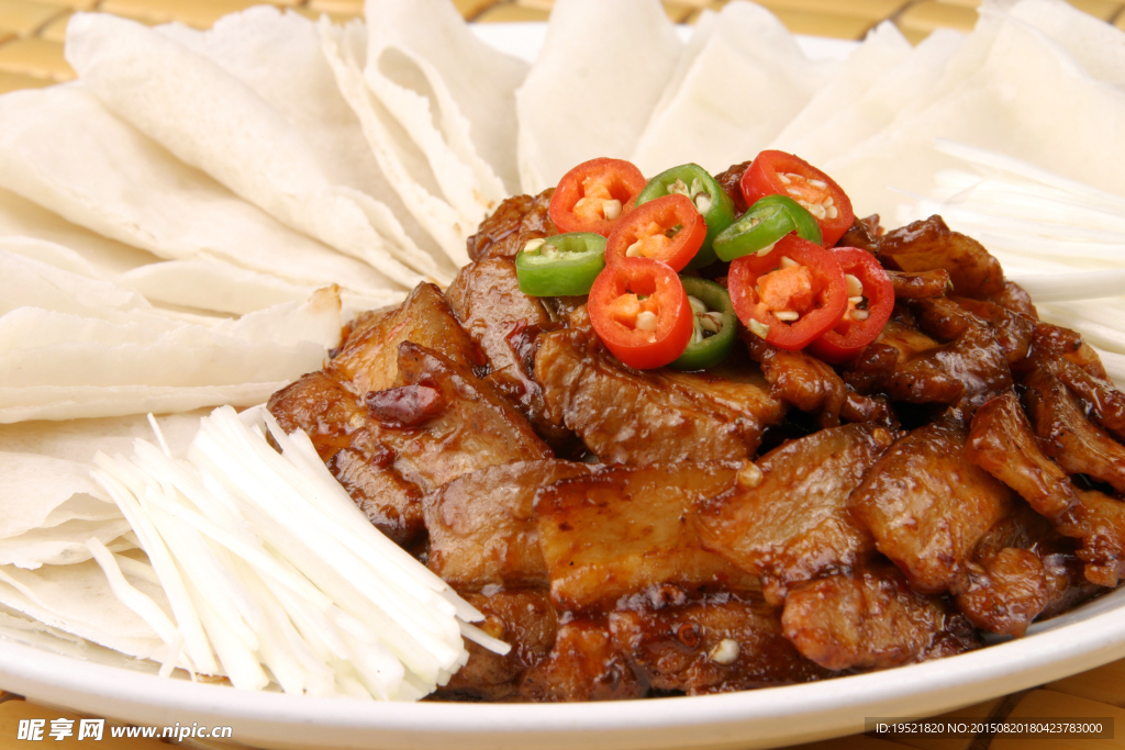 回锅肉夹饼