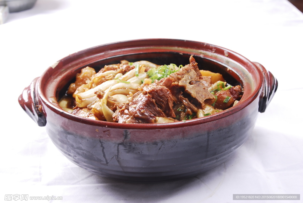 豆角烀饼