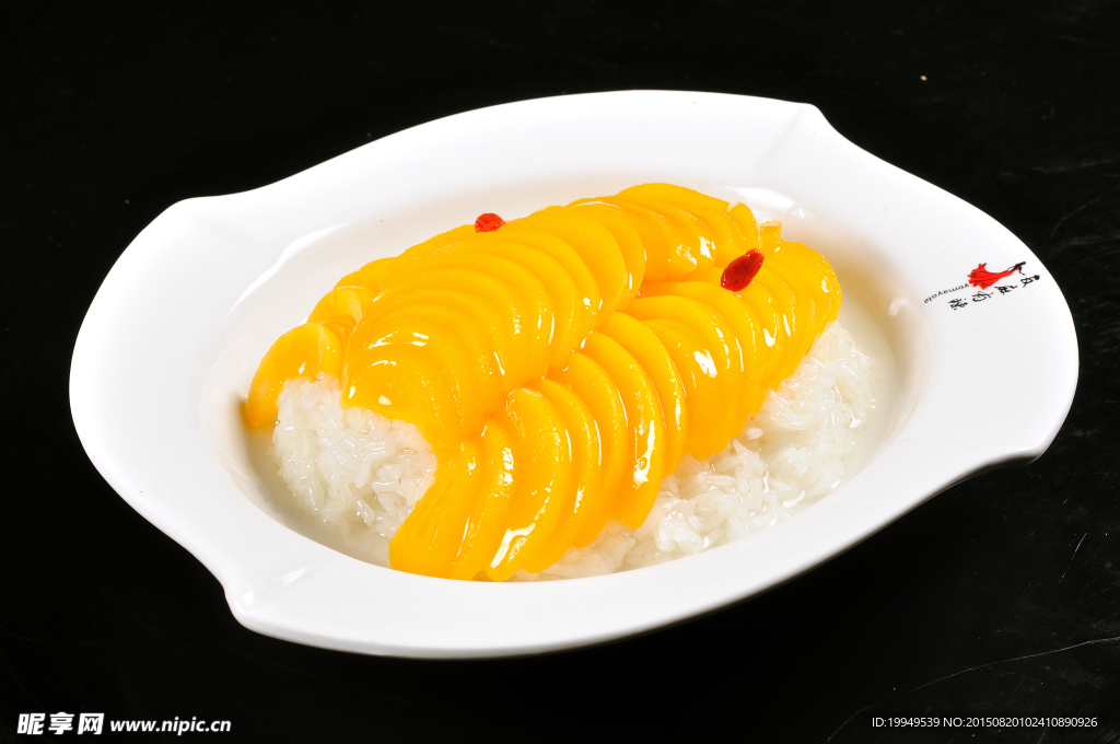 黄桃糯米扣
