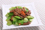 凉瓜炒牛肉