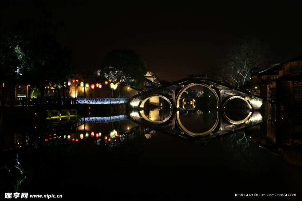 江南 水乡 古镇 西塘  夜景