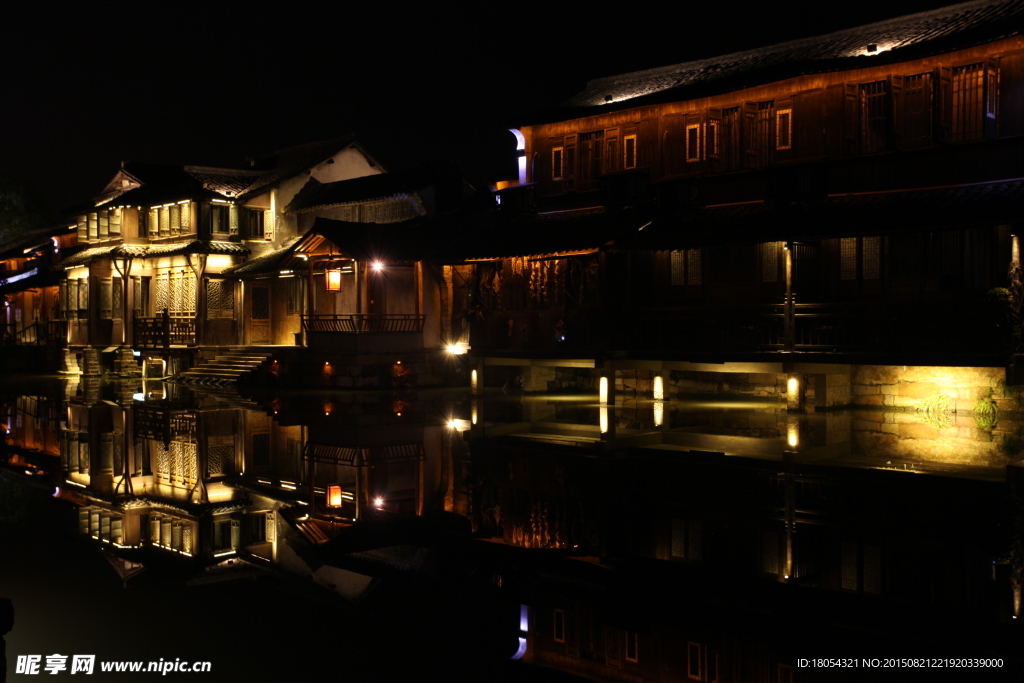 江南 水乡 古镇 西塘  夜景