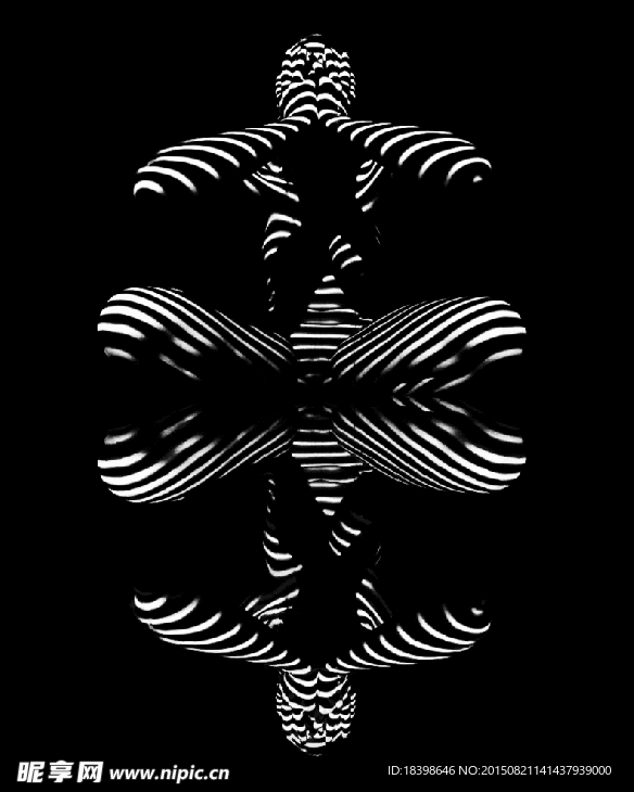 迷幻流体视觉特效gif