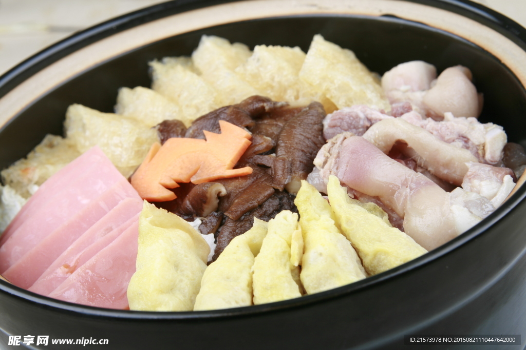 肉皮锦绣砂锅