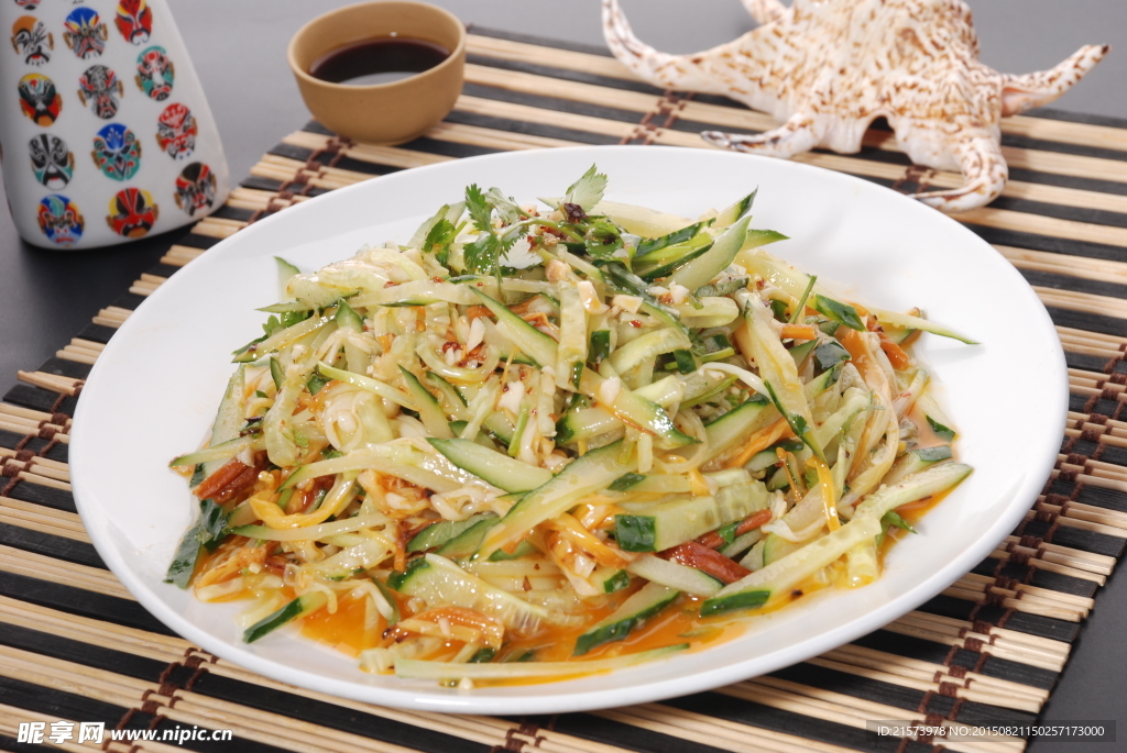瓜丝金针菇