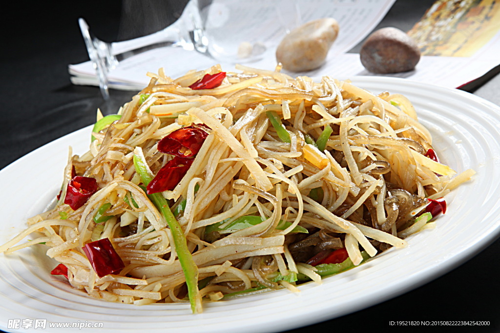 土豆丝粉条
