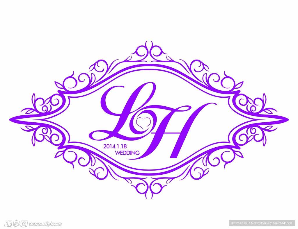 婚礼 logo