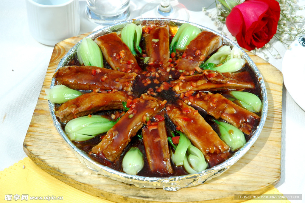 铁板可乐骨