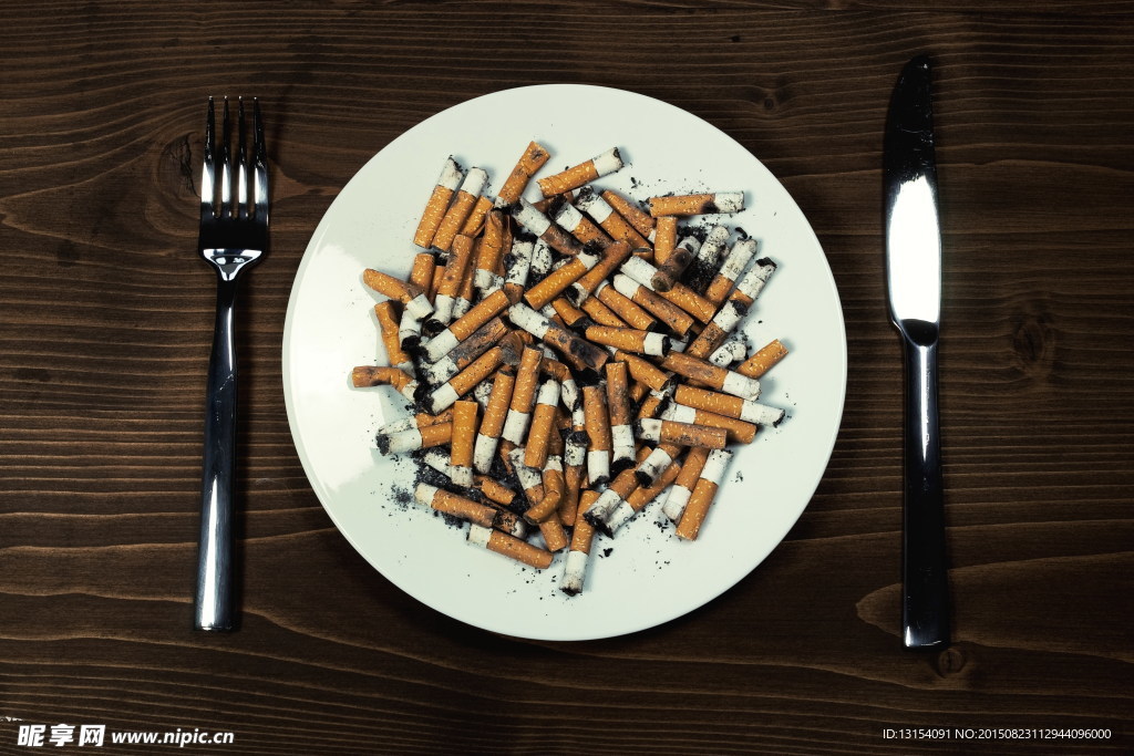 香烟另类广告图片
