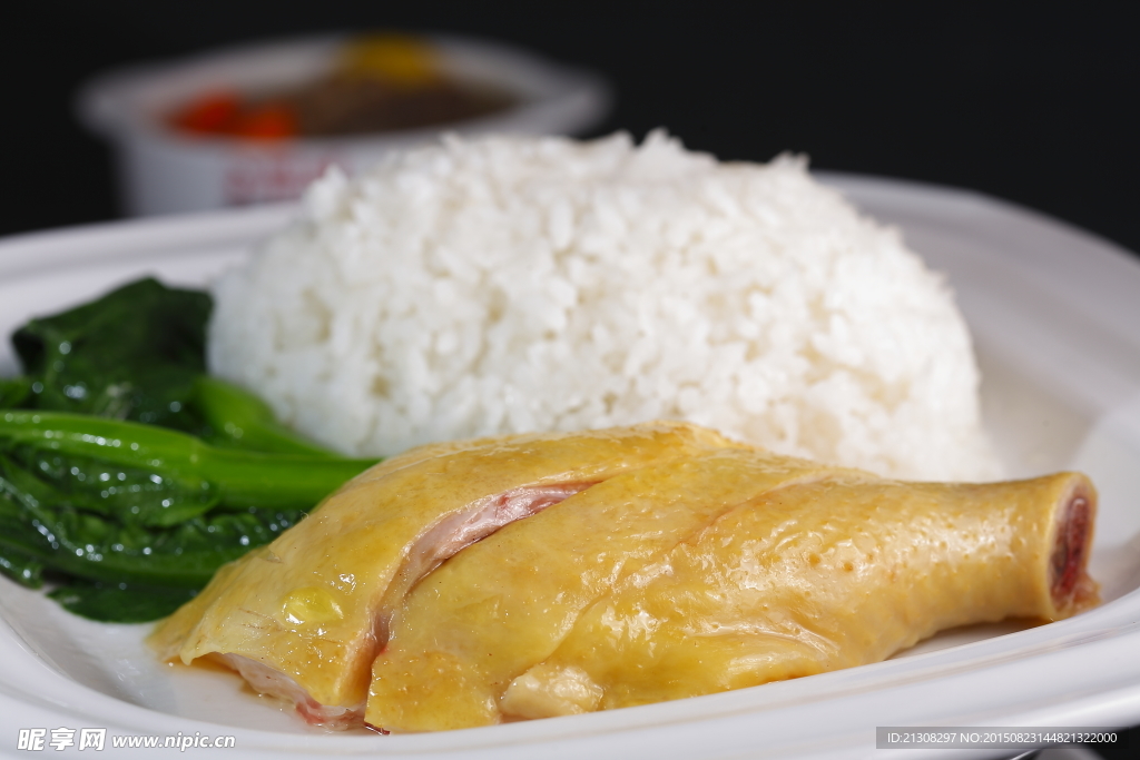 白切鸡饭