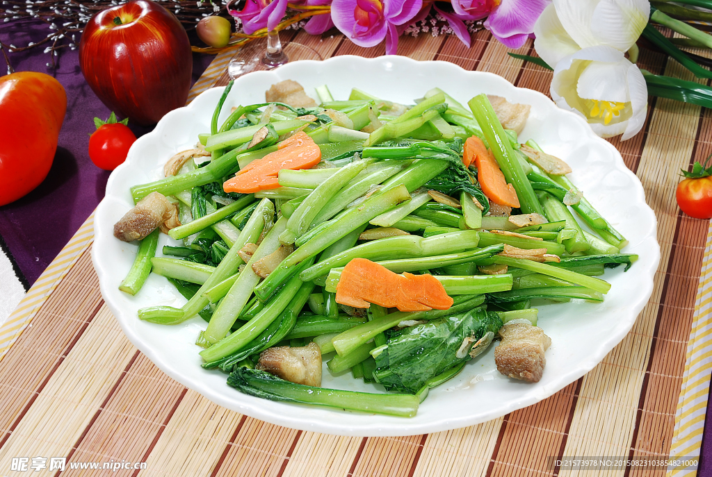 蒜蓉菜心