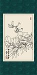 白描玉兰