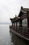 亭榭  湖水