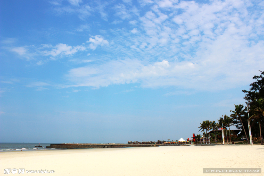 北海银滩景区风光