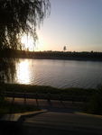 一河两岸夕阳