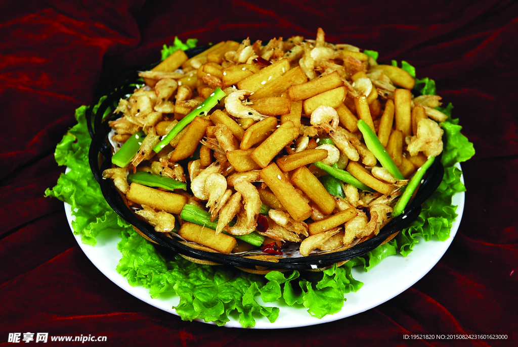 河虾小饼子