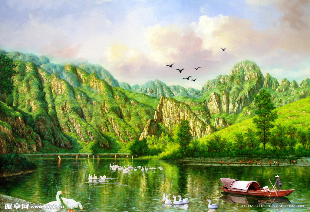 山水风景图片