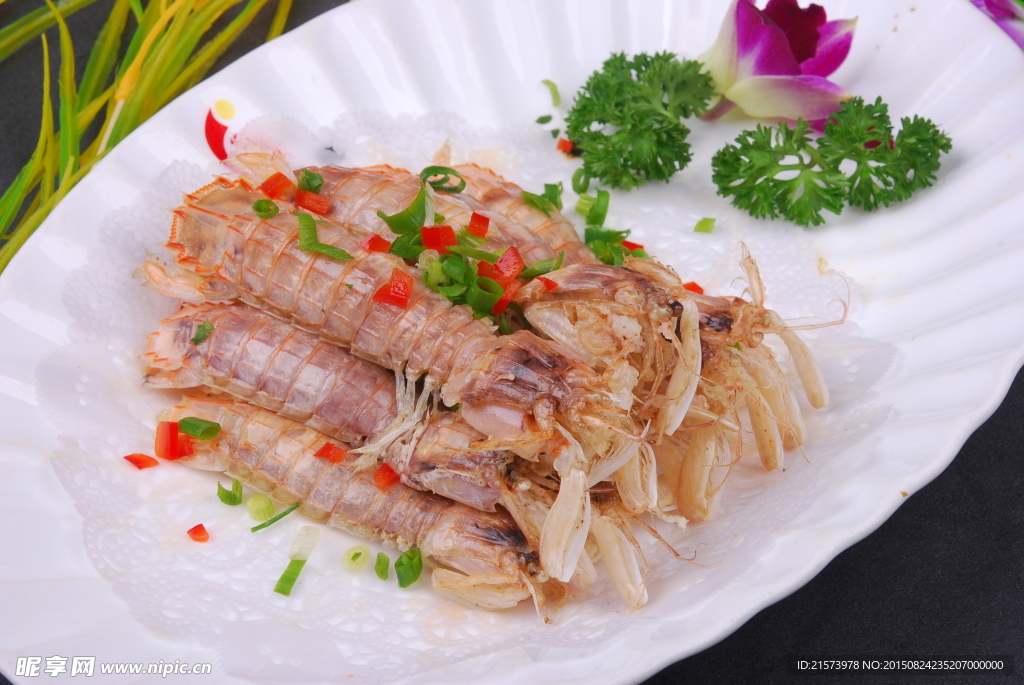 椒蒸虾菇