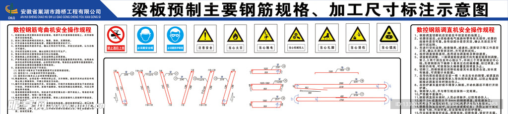 操作规程公示牌