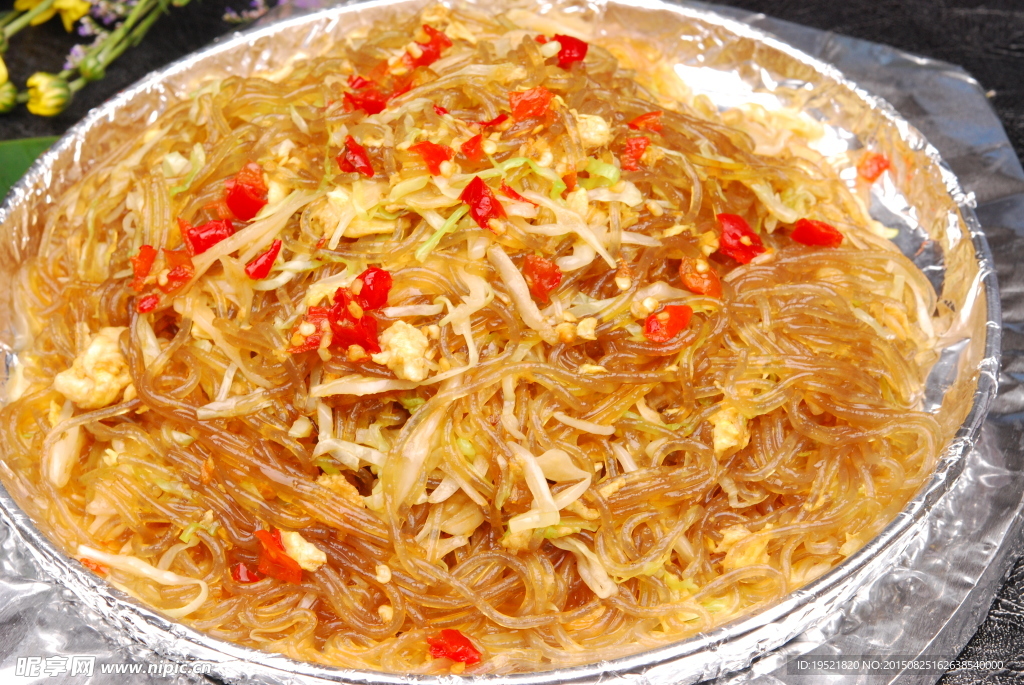 铁板粉丝