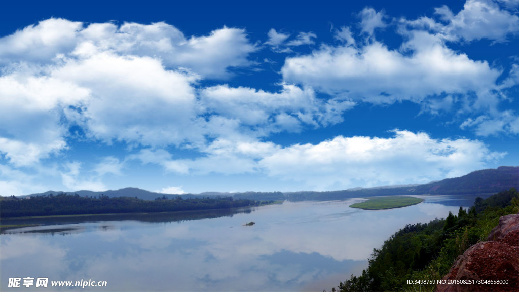 嘉陵江风景