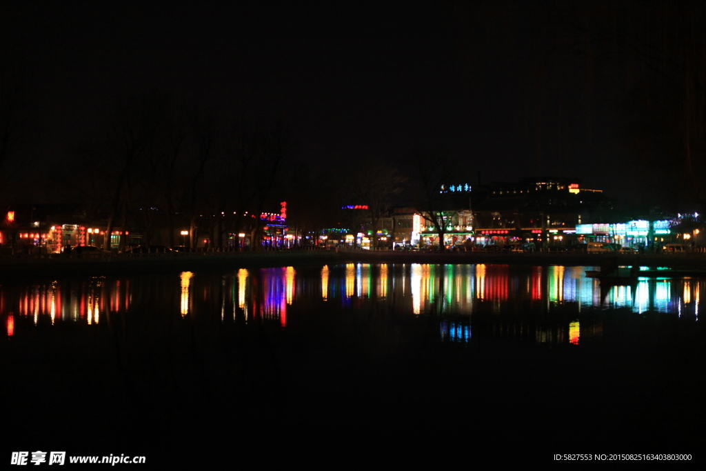 什刹海夜景