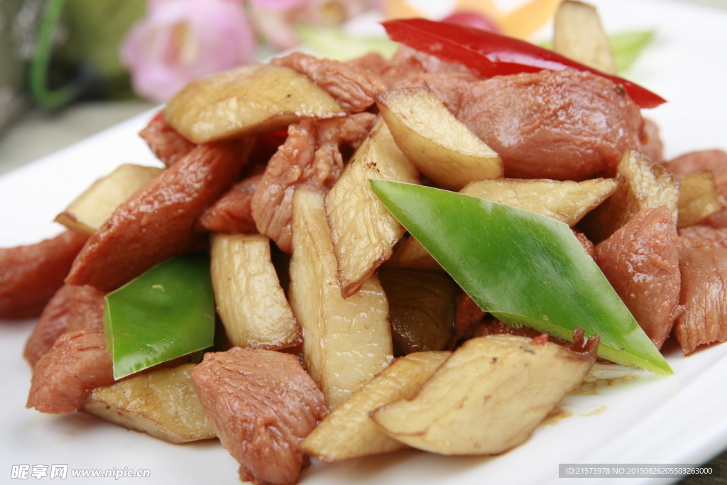 杏鲍菇牛仔粒