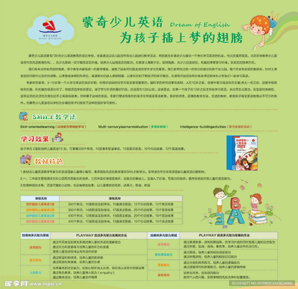 蒙奇少儿英语