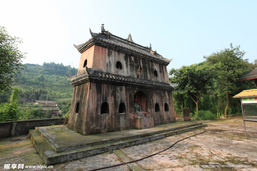 四川 旅游景点 古建筑 寺院