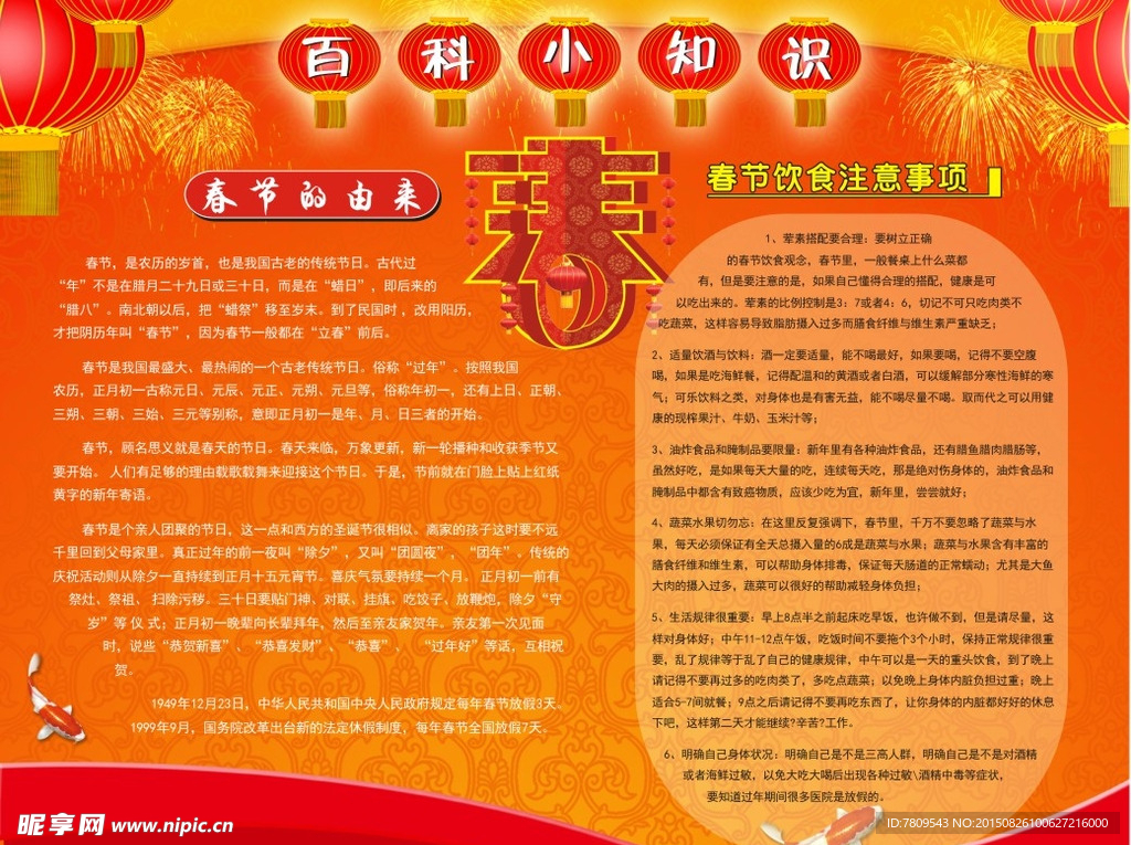 百科知识 板报 展板