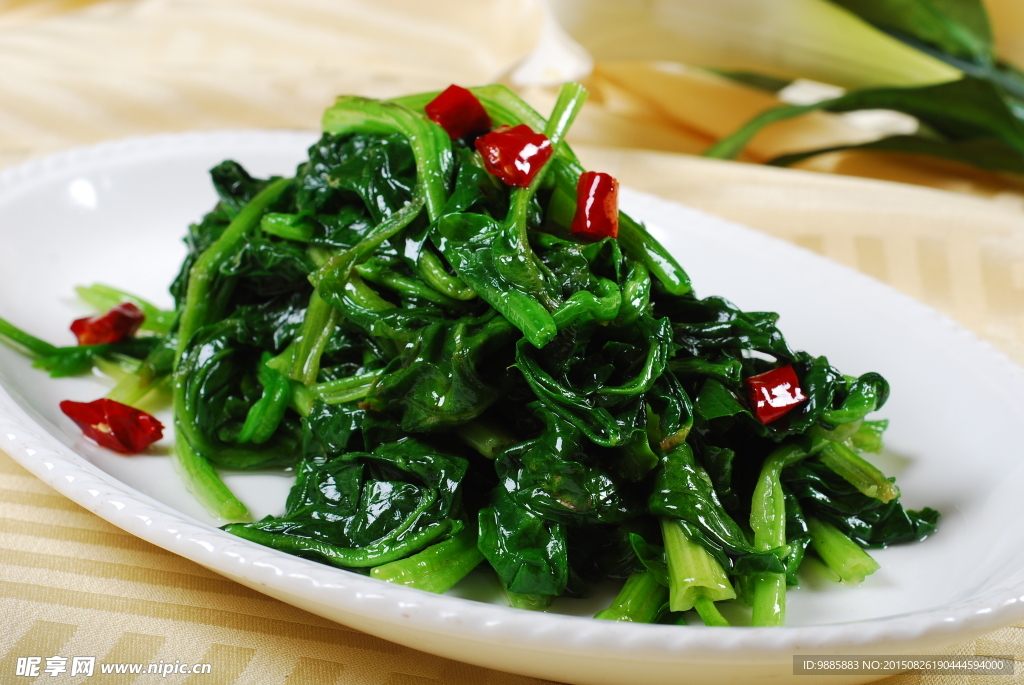 干煸菠菜