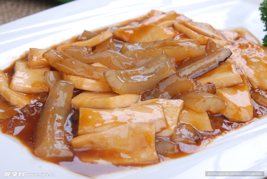 信鲍菇炒石参