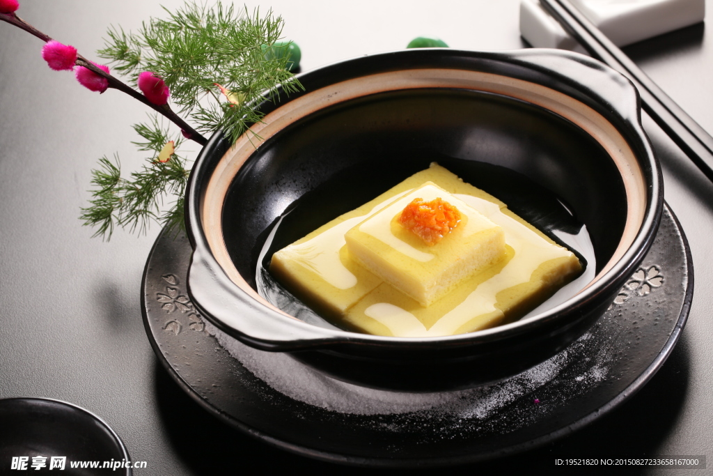 养生蟹黄玉米豆腐