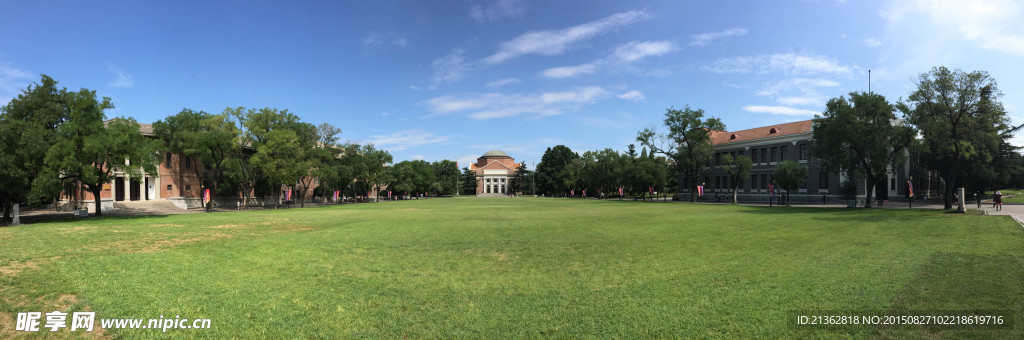 清华大学古建全景